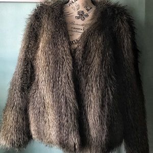H&M Faux Fur Jacket